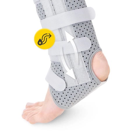 Bokarögzítő oldalsó merevítővel