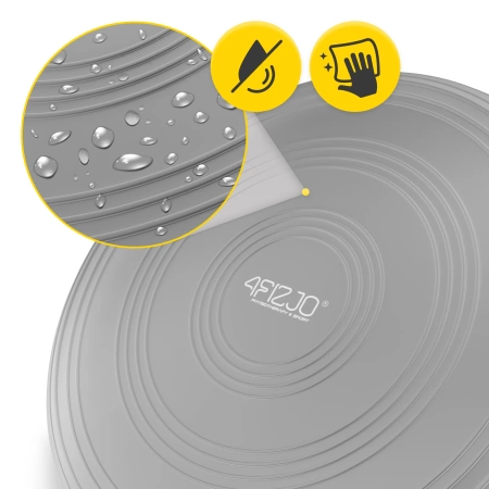 MED+ szenzomotoros párna, 33 cm, szürke