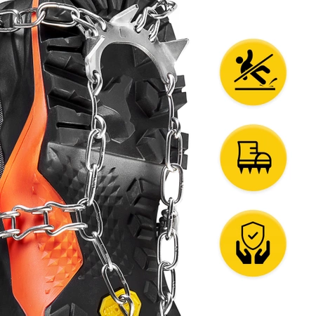 STANDARD csúszásgátló túrabakancsra, L (41–43)