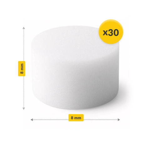 Szűrőkészlet elektromos köpölyözőhöz, 30 db