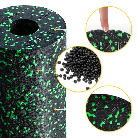 EPP habszivacs masszázshenger, 33 cm, zöld