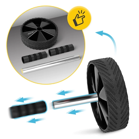 AB Wheel PRO haskerék, sárga