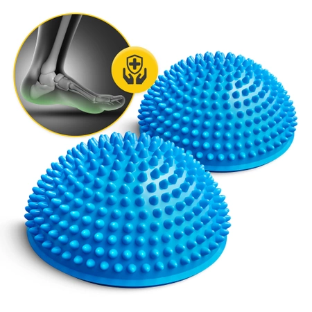 Szenzoros egyensúlyozó félgömb, 2 db, kék