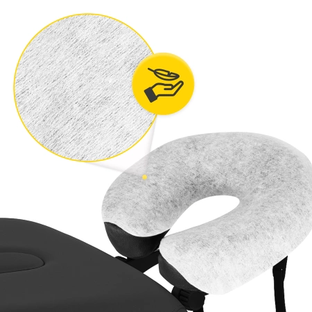 Eldobható gumis fejtámla huzat