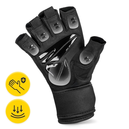 PRO S edzőkesztyű csuklótámasztékkal