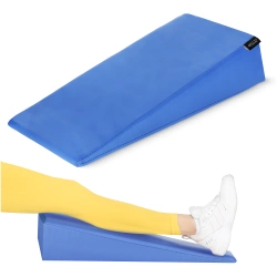 Háromszög alakú ékpárna, kék