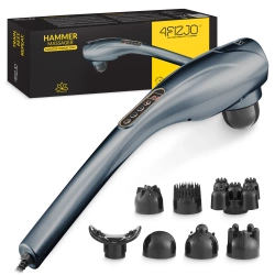 Kézi vibrációs testmasszírozó, szürke