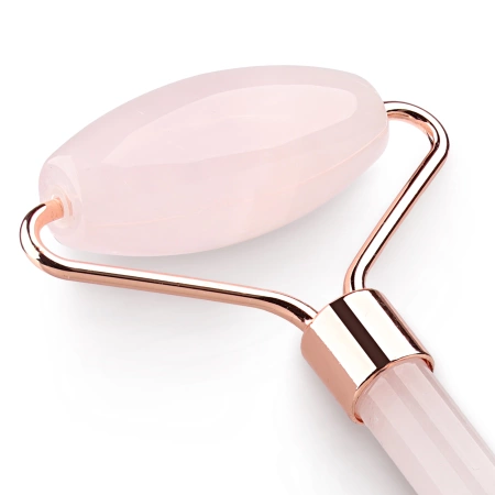 Természetes rózsakvarc arcgörgő