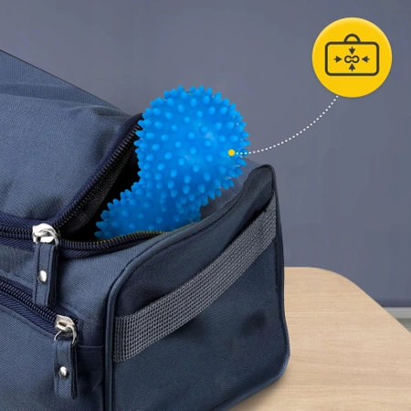 Szenzoros dupla masszázslabda, kék