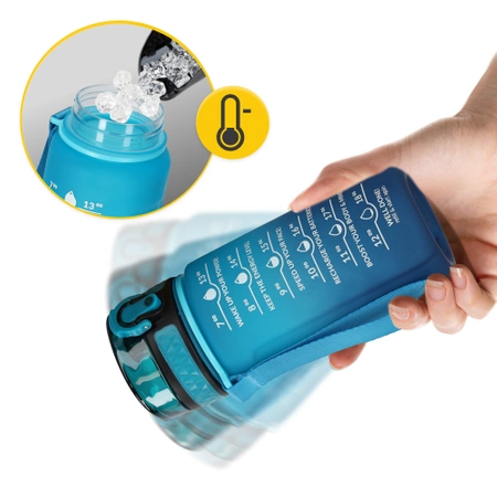 Gyermek kulacs, motivációs minta, 0,5 L, kék