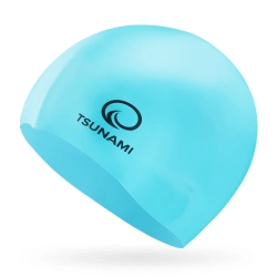 TSUNAMI gyermek úszósapka, kék