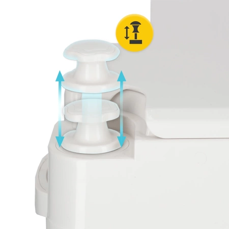 Hordozható WC, 24 l