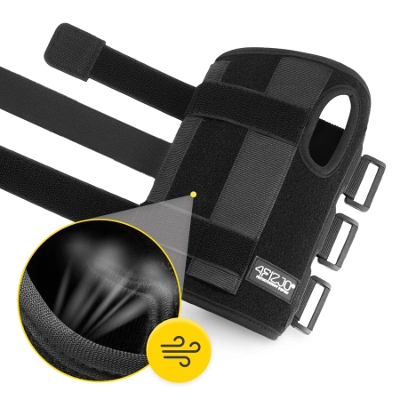 Merev sínnel ellátott csuklórögzítő jobb kézre