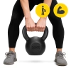Öntöttvas kettlebell, 20 kg