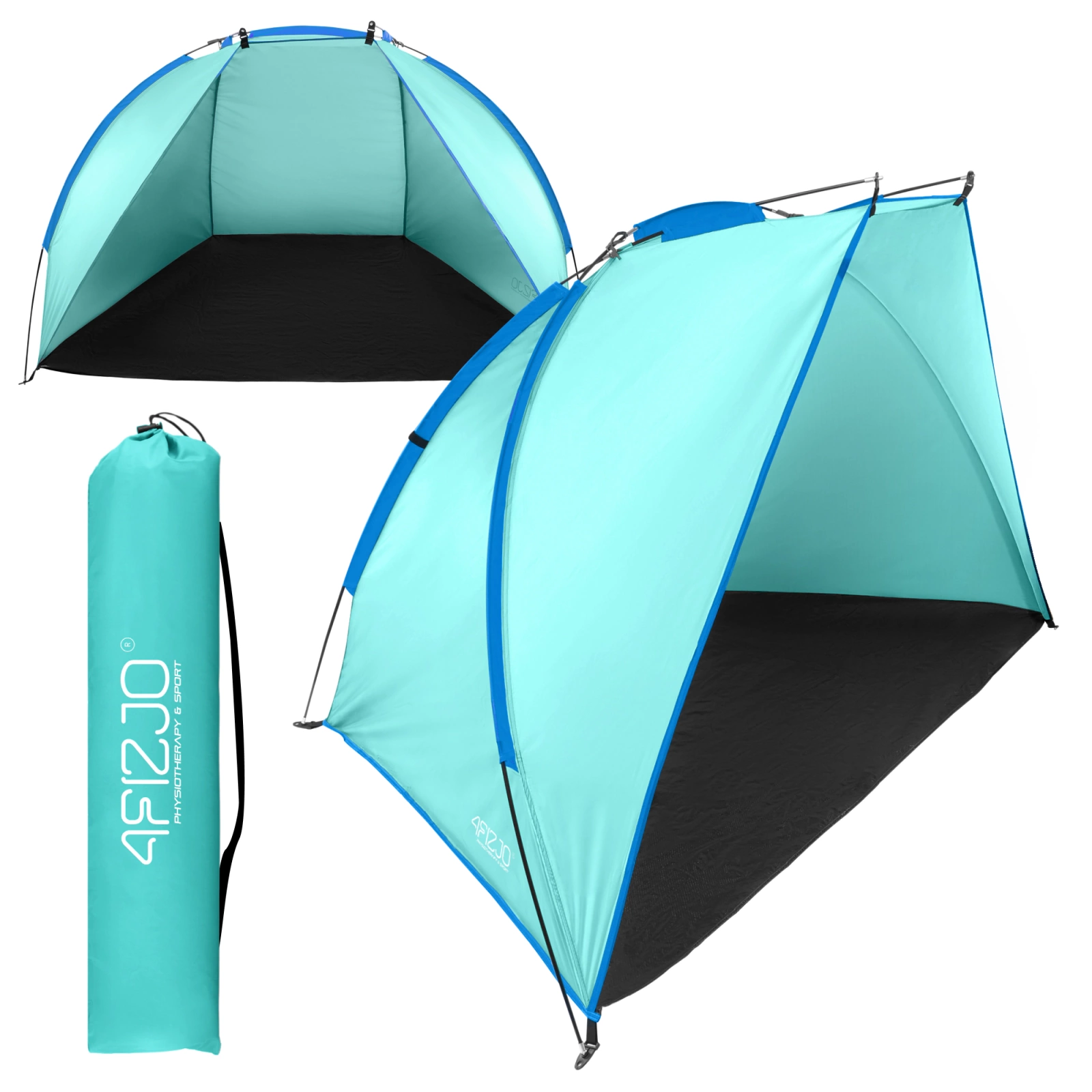 NAMIOT PLAŻOWY SAMOROZKŁADAJĄCY OPAKOWANIE UCHWYT OCHRONA NAMIOT DZIECIĘCY OGRODOWY ROZKŁADANY 