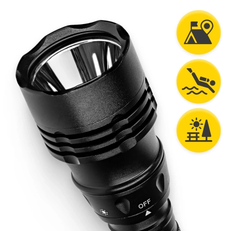 Mountain Goat újratölthető LED-es zseblámpa