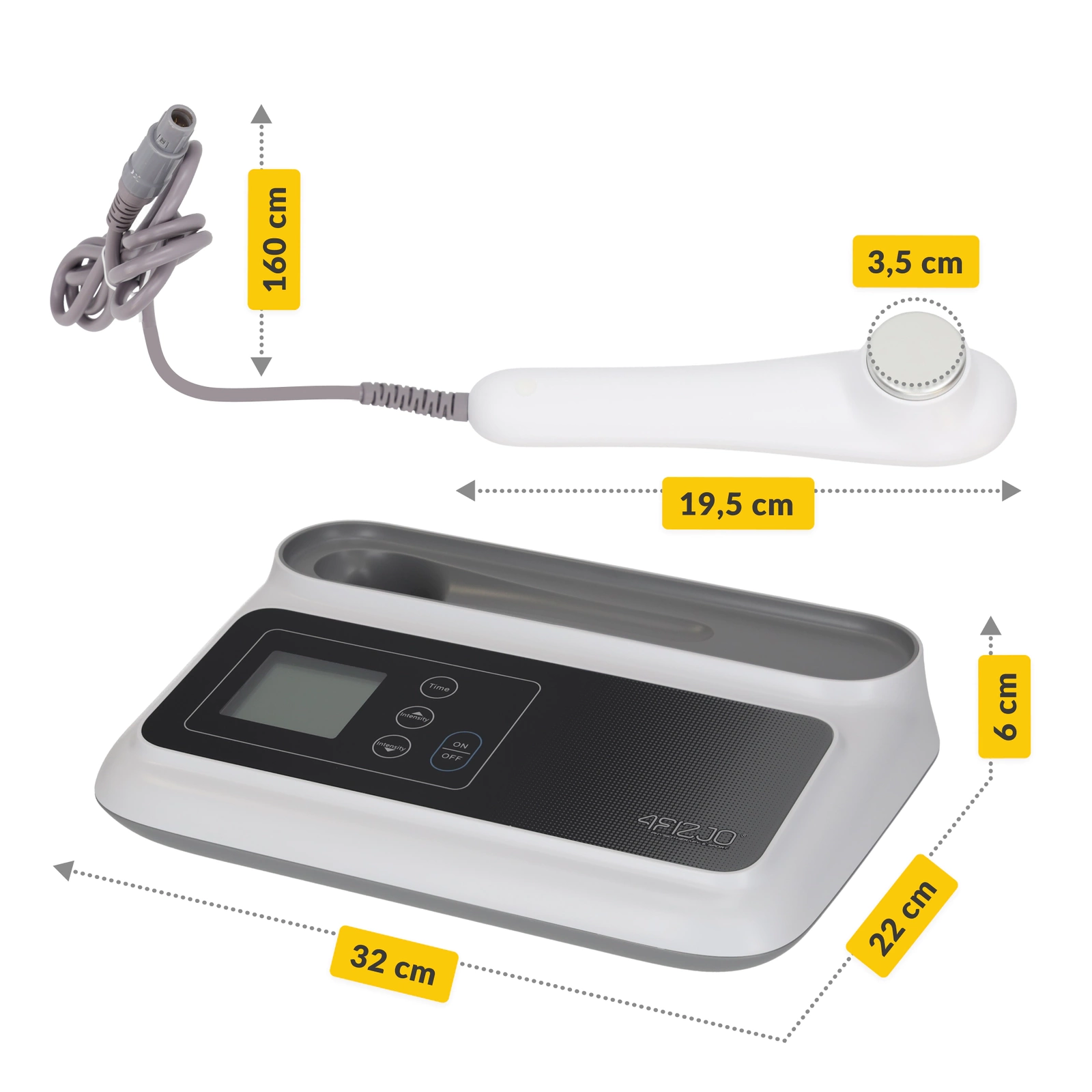 aparat ultradzwiekowy do sonoterapii manualna glowica przenosny lecznicy