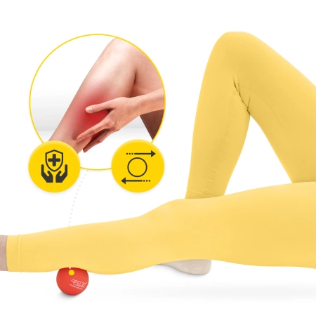 Lacrosse Massage Ball masszázslabda, piros