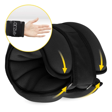 Boka- és csuklósúly, 2 x 2 kg