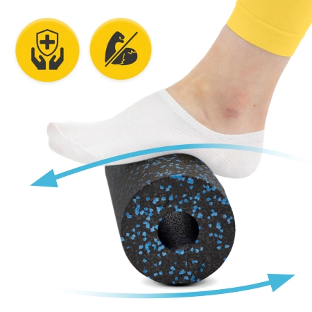 EPP habszivacs masszázshenger, 33 cm, kék