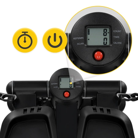 Expanderes taposógép, fekete