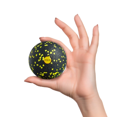 EPP masszázslabda, 8 cm, sárga
