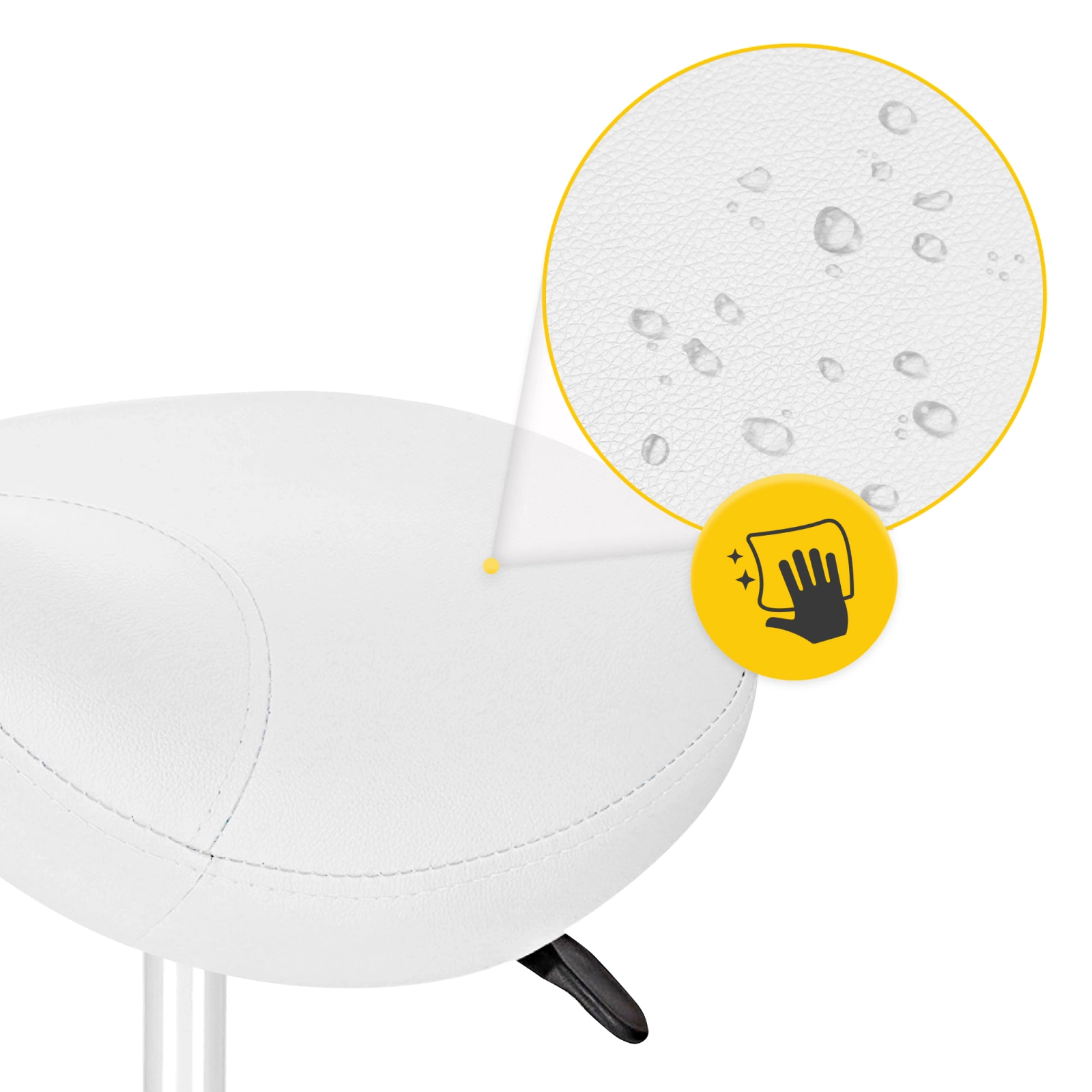 taboret stolek do masazu obrotowy wygodny lekarski kosmetyczny do gabinetu ergo 4fizjo