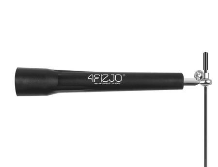 STANDARD+ fém csapággyal ellátott ugrálókötél, fekete