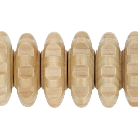 Nagy fa testmasszírozó henger