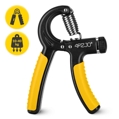 Állítható szilikon marokerősítő, sárga