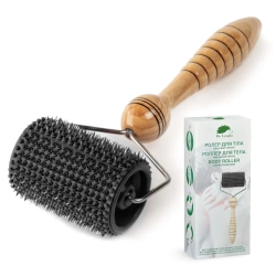 Lyapko 3,5 többtűs masszázshenger, nikkelmentes, fekete