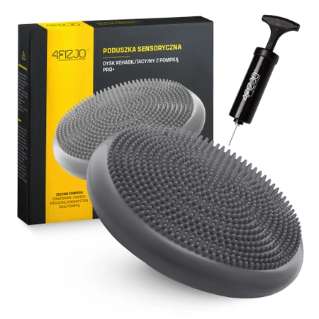 PRO+ egyensúlyozó párna, 33 cm, szürke