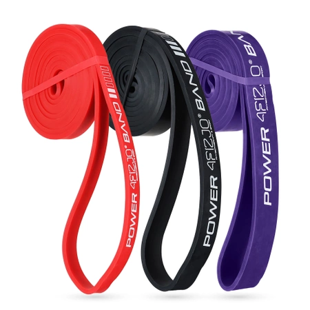 POWER BAND erősítő gumiszalag szett, 3 db