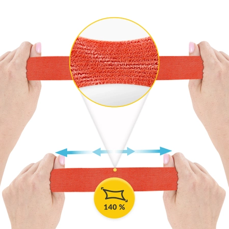 Kineziológiai tapasz Kinesio Tape, 5 m x 5 cm