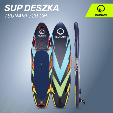 TSUNAMI SUP deszka, 320 cm, T08