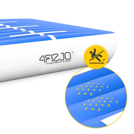 AIR INCLINE airtrack tornaszőnyeg, 2 x 2 x 0,4 m + pumpa