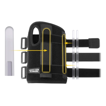 Csuklórögzítő merev sínnel bal kézre