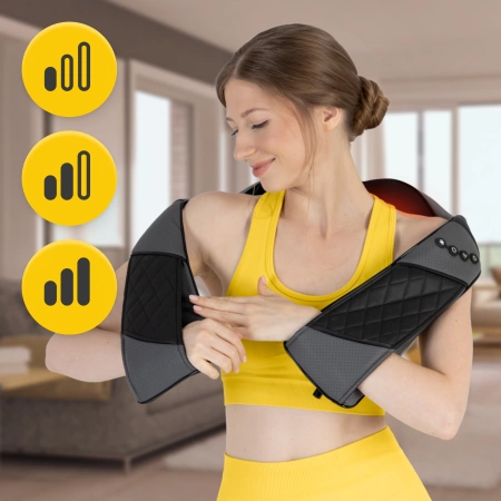 SHIATSU LUXURY+ nyak- és vállmasszírozó