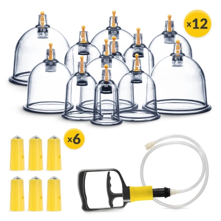 Vákuumos szilikonköpöly készlet, 12 db