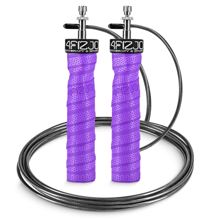 Súlyozott boksz ugrálókötél, 3 m, lila