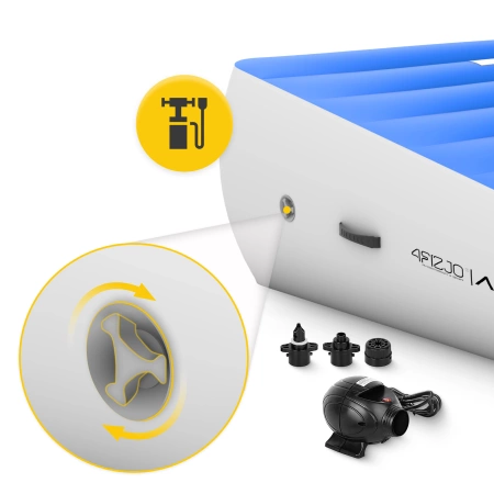 AIR INCLINE akrobatikai rámpa, 2 x 2 x 0,6 m + pumpa