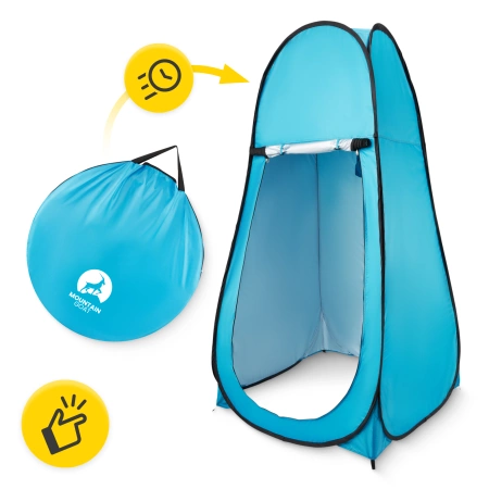 Mountain Goat zuhanysátor, kék