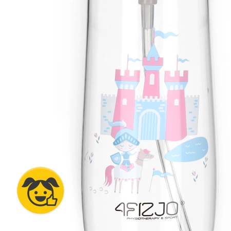 Gyerek kulacs, kastélyos minta, 550 ml