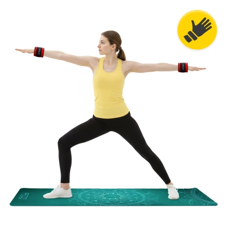 Boka- és csuklósúly, 2 x 1 kg