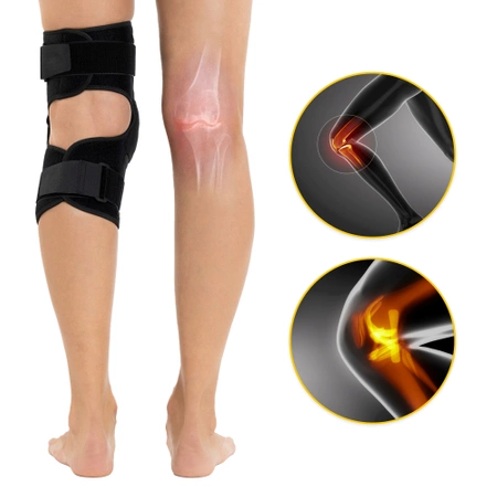 Térdrögzítő térdkalács-stabilizátorral, S