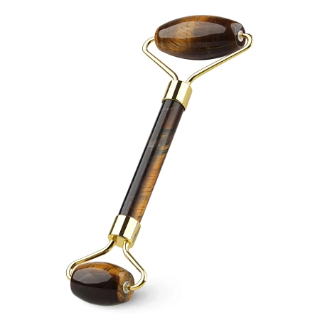 Természetes kvarc arcgörgő Tigris szeme