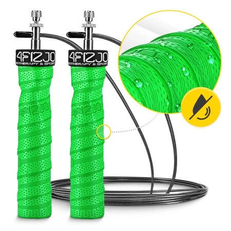 Súlyozott boksz ugrálókötél, 3 m, zöld