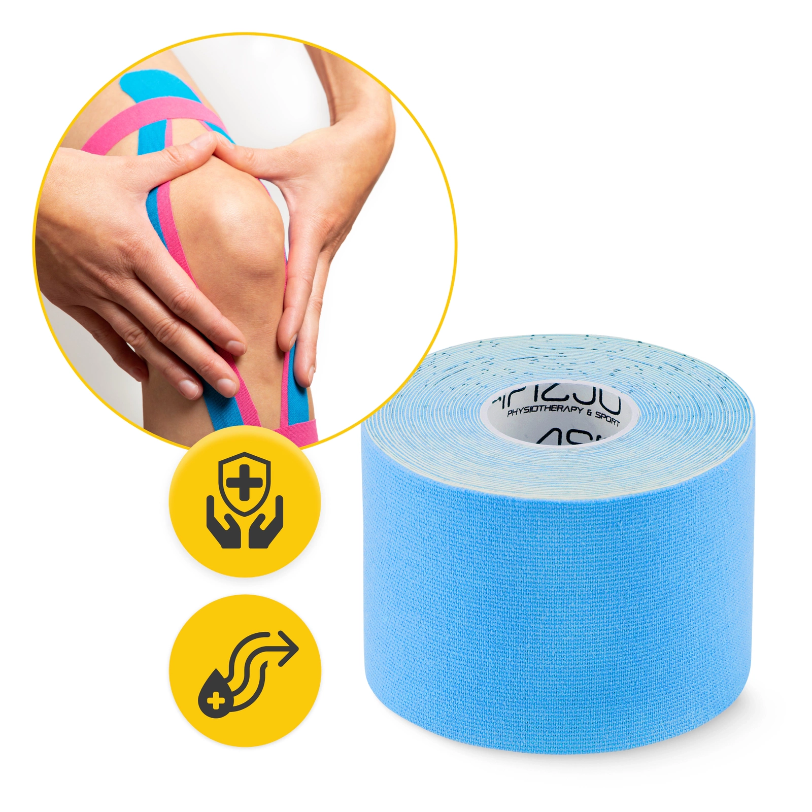 kinesio tejpy tasmy do kinesiotapingu plastry kinezjologiczne 4fizjo