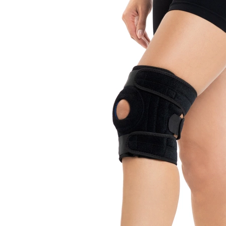 Merevítős térdrögzítő