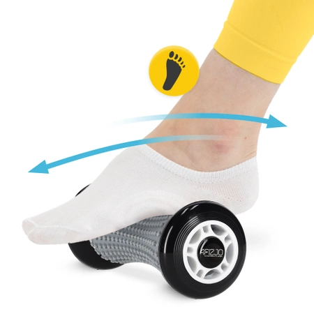 SPIKE ROLLER bordázott masszázshenger, szürke